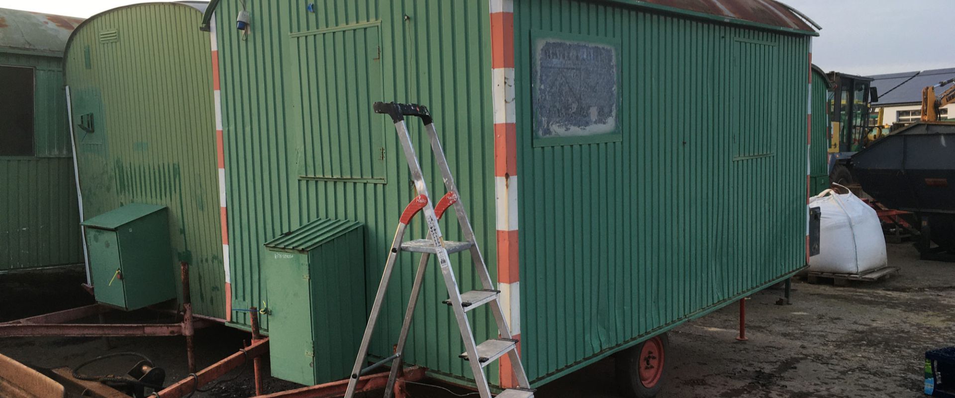 Der Bauwagen, wie er ursprünglich aussah